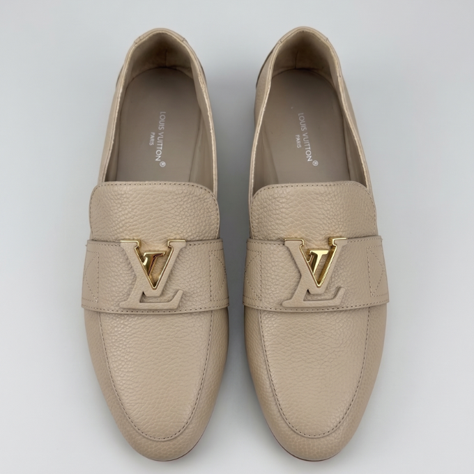 Louis Vuitton Mare Loafers - Greige