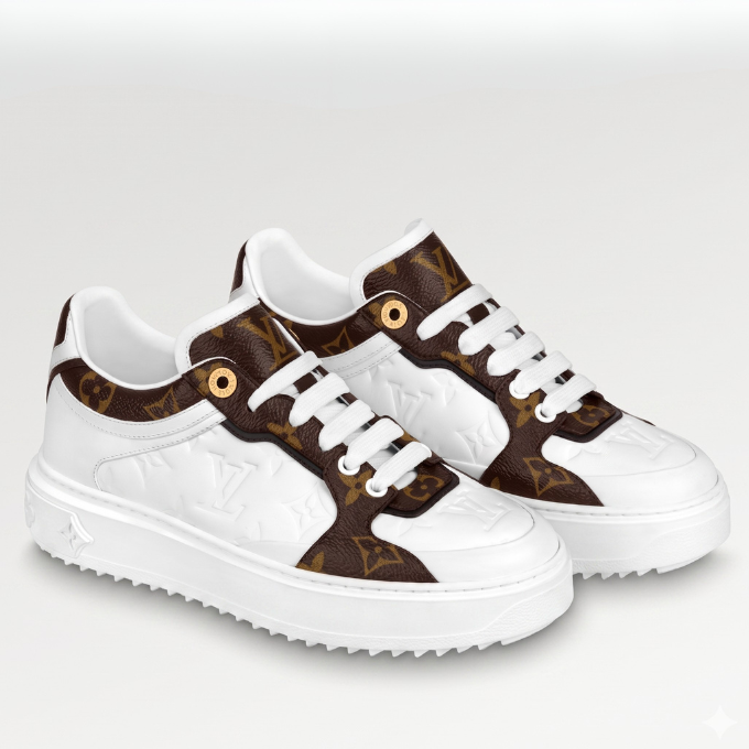 Louis Vuitton Time Out Sneakers - White