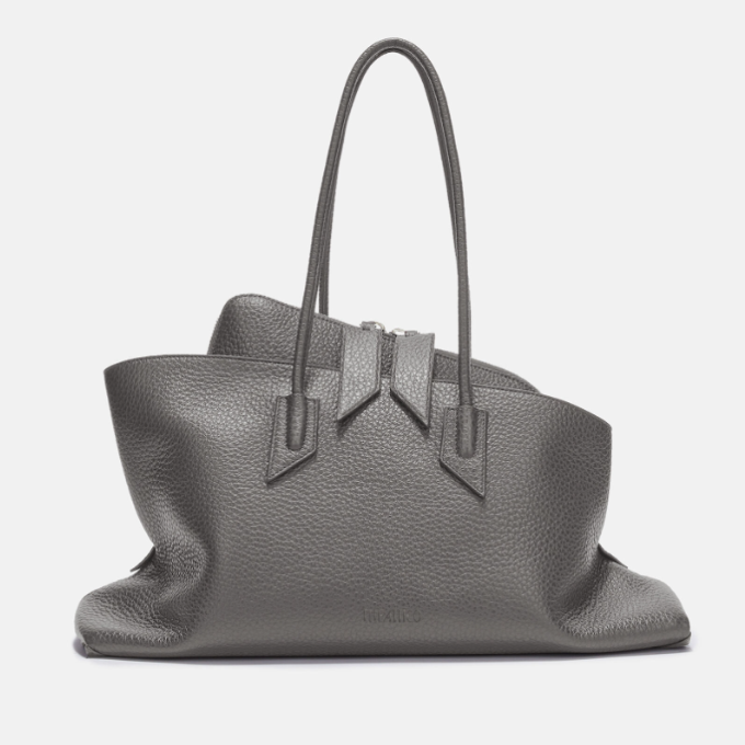 The Attico La Passeggiata Medium Bag - Grey