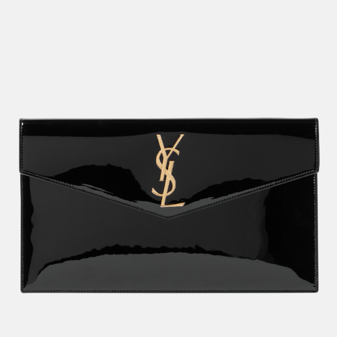 Saint Laurent Uptown Clutch - Black