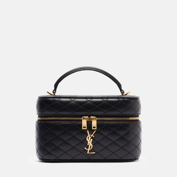 Saint Laurent Gaby Vanity Bag - Black