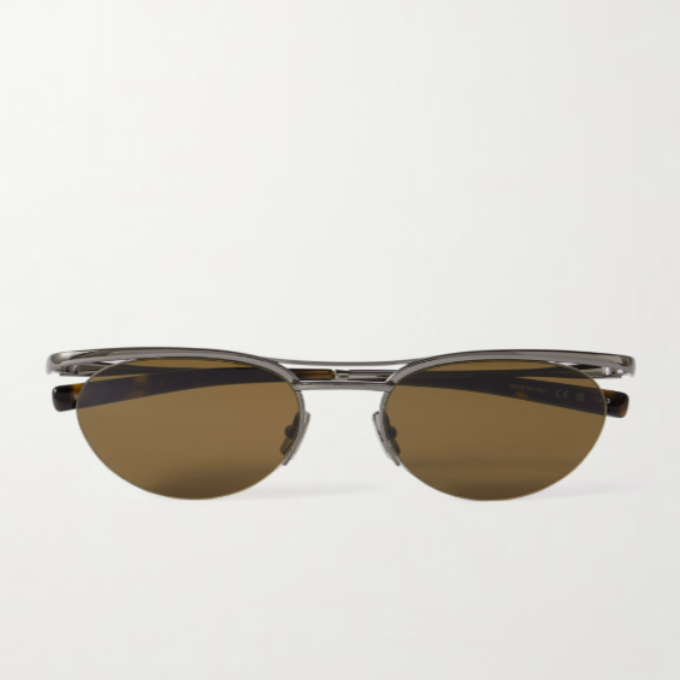 Saint Laurent Sunglasses - Silver brown