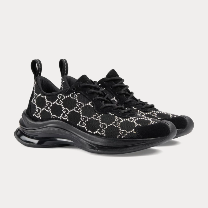 Gucci - Run GG Crystal - Black