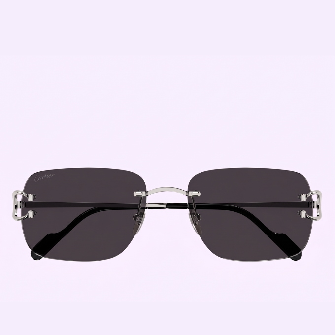 Cartier Sunglasses - Grey&Silver