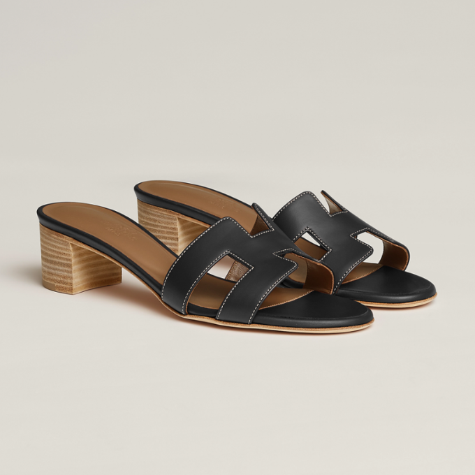 HERMES Oasis Sandals Negru