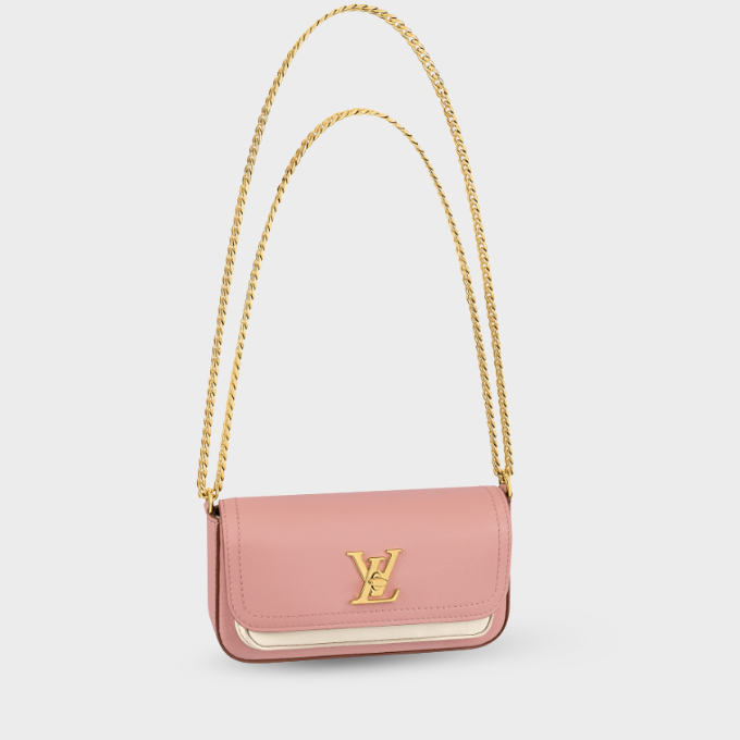 Louis Vuitton LockMe Pochette - Baby Pink