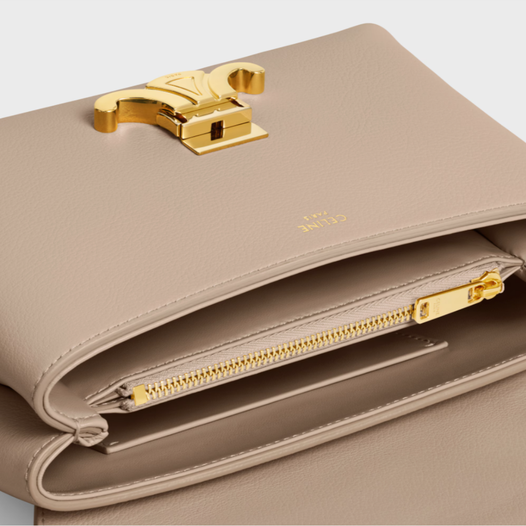 CELINE Teen Nino Bag - Bej Nisipiu
