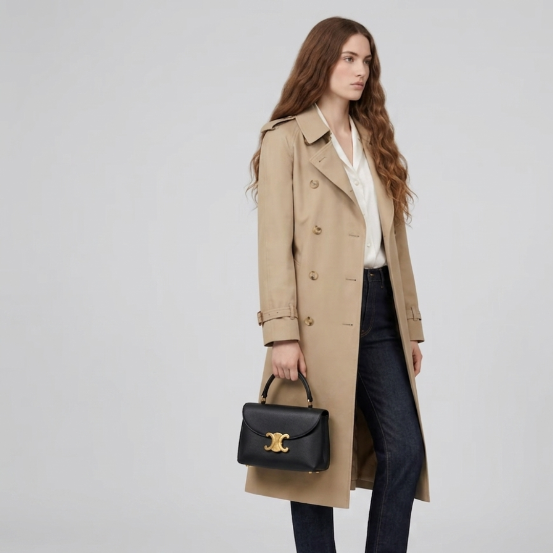 Celine Teen Nino Bag - Negru