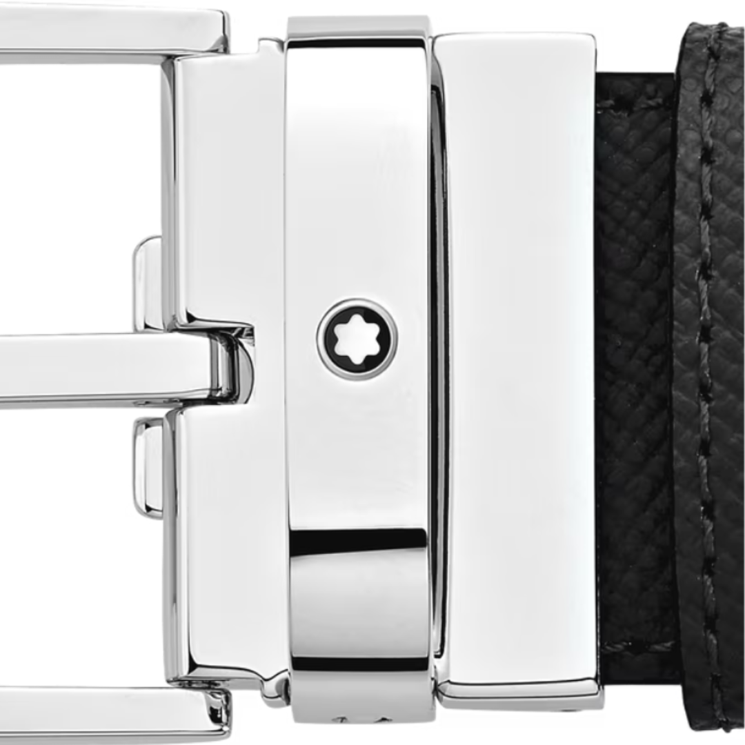 Montblanc Reversible Belt - Black&Blue