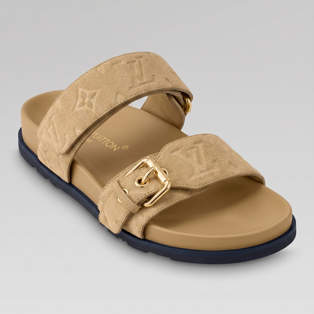 Louis Vuitton Bom Dia Mules - Bej