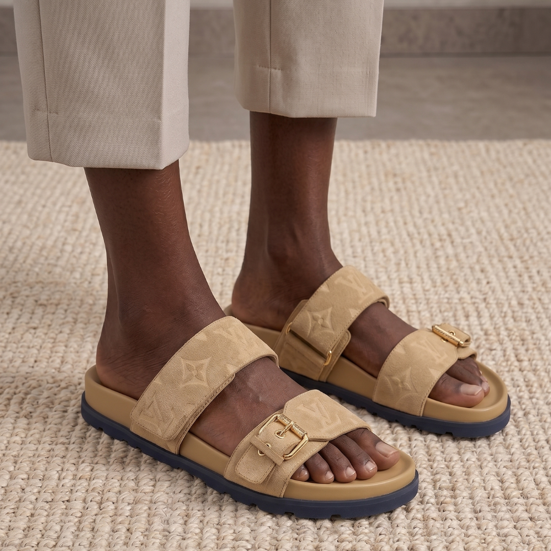Louis Vuitton Bom Dia Mules - Bej
