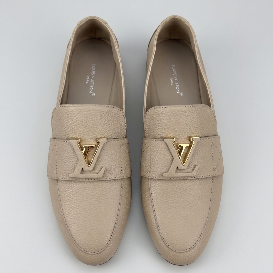 Louis Vuitton Mare Loafers - Greige