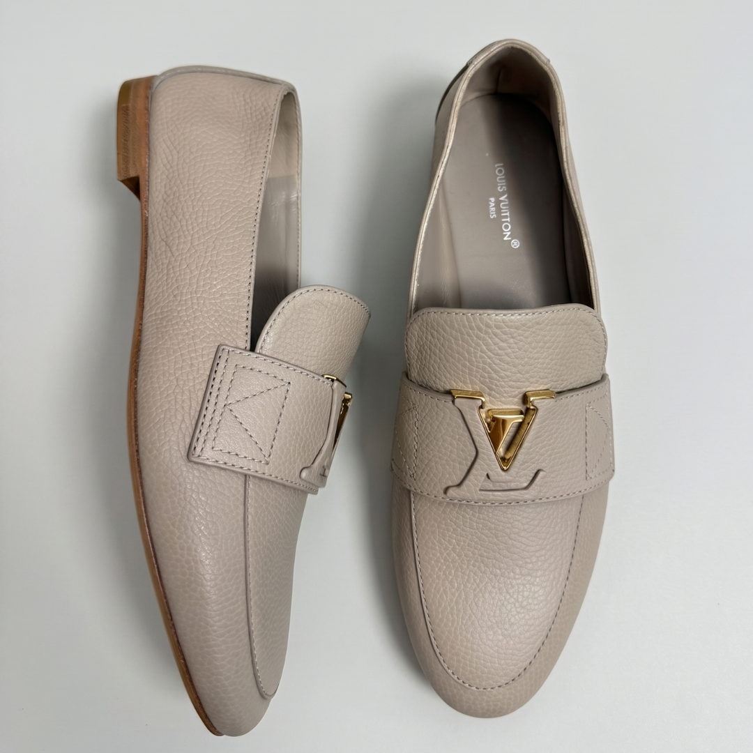 Louis Vuitton Mare Loafers - Greige