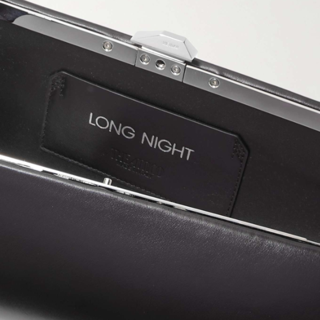 The Attico Long Night Clutch - Negru