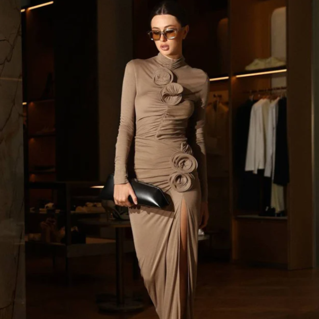 The Attico Long Night Clutch - Negru