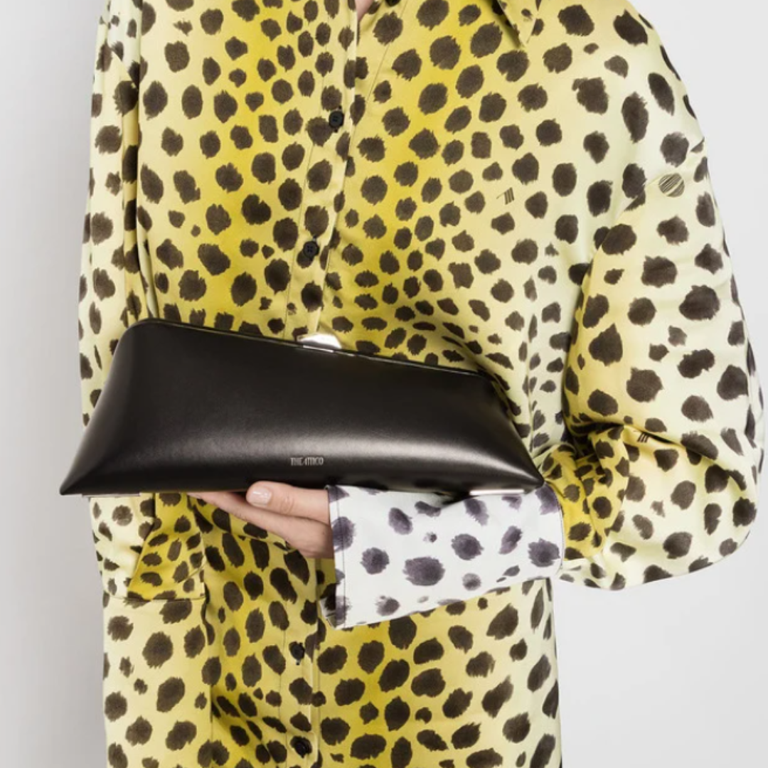The Attico Long Night Clutch - Negru