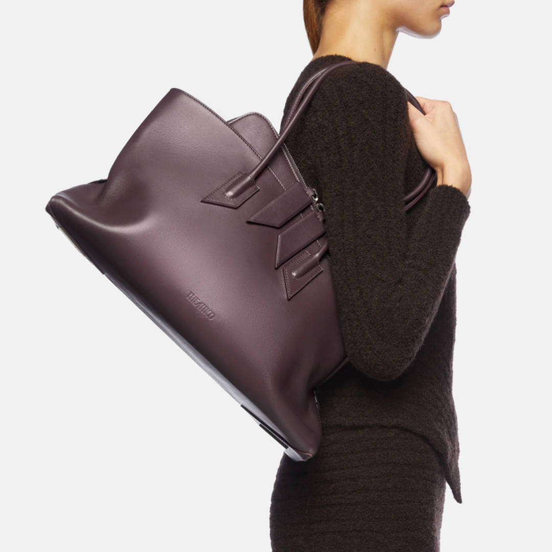The Attico La Passeggiata Bag - Plum