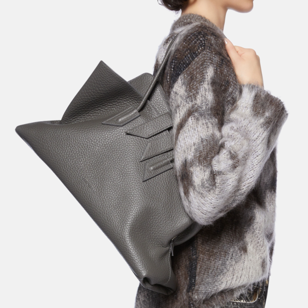 The Attico La Passeggiata Medium Bag - Gri