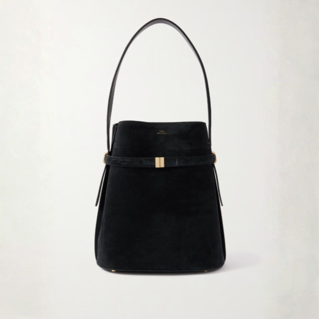 TOTEME Bucket Bag - Negru