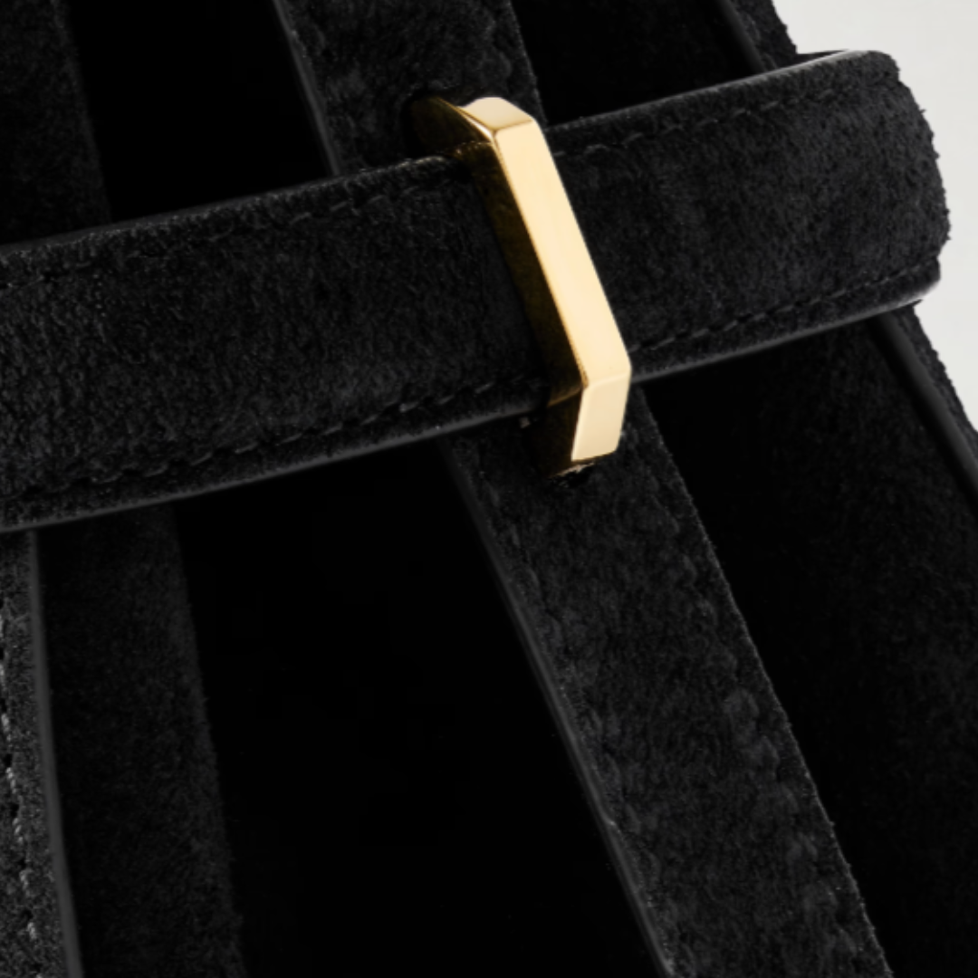 TOTEME Bucket Bag - Negru