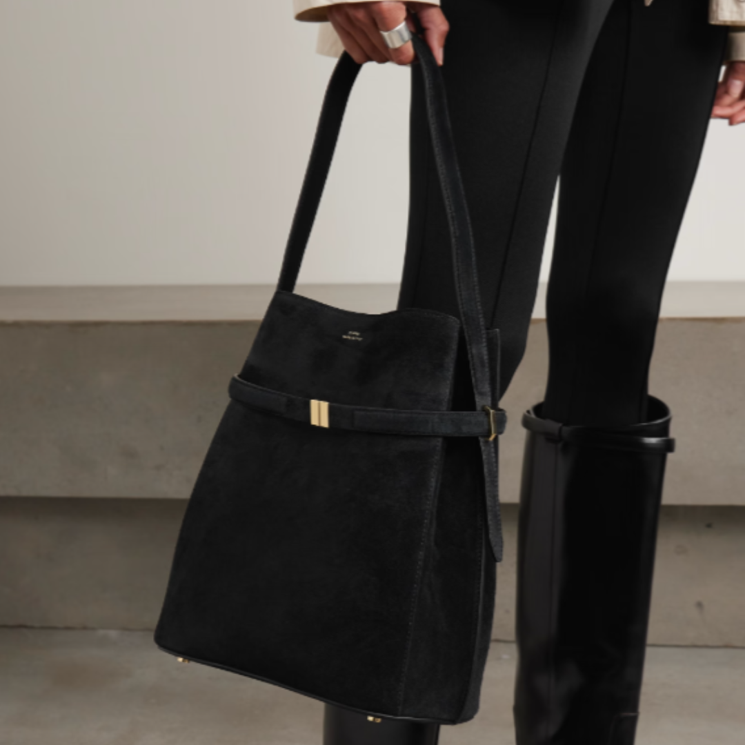 TOTEME Bucket Bag - Black