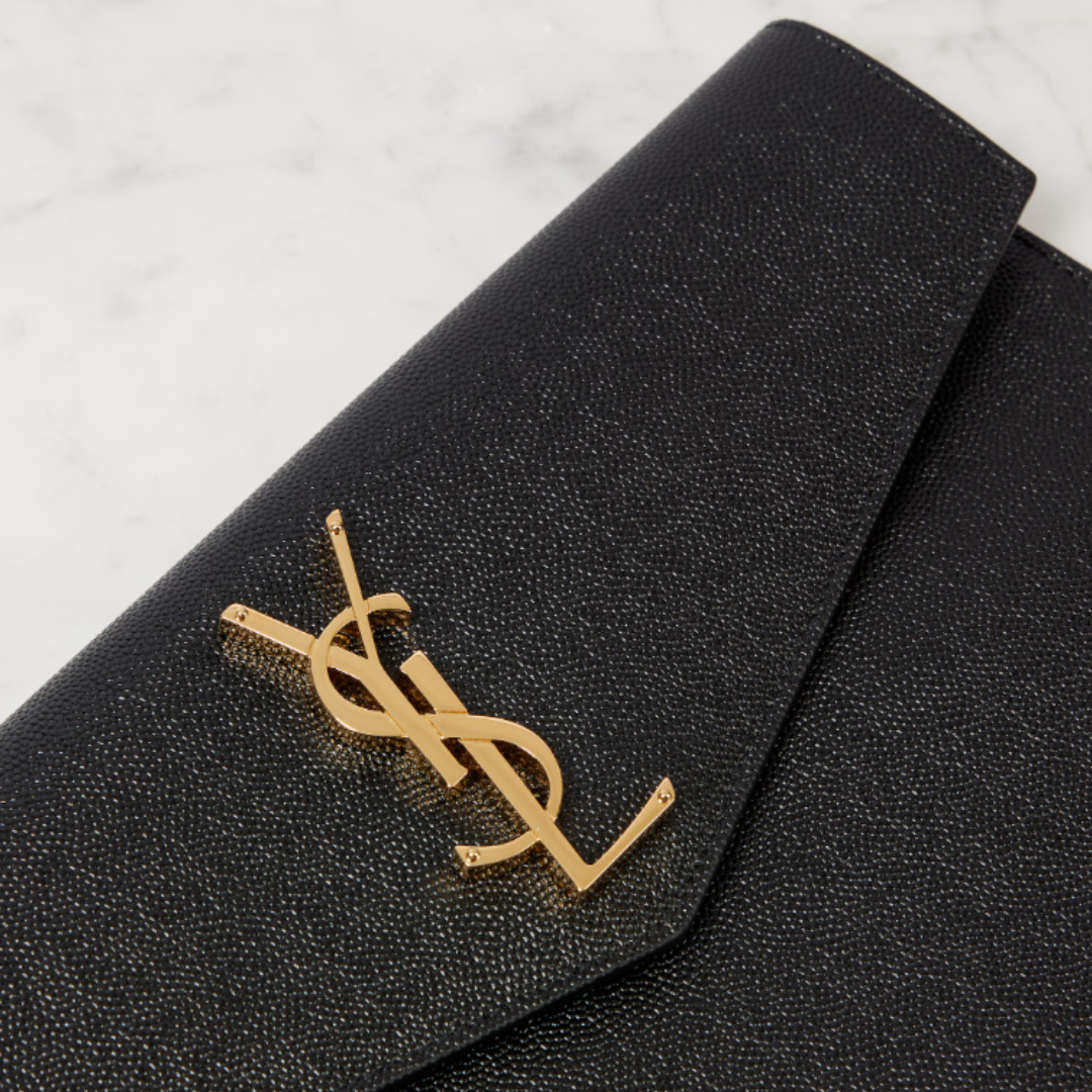 Saint Laurent Uptown Clutch - Black