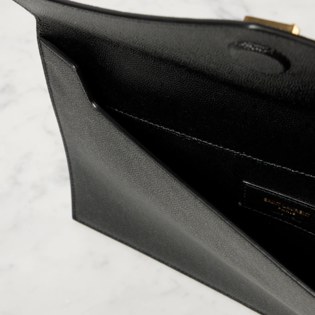 Saint Laurent Uptown Clutch - Black