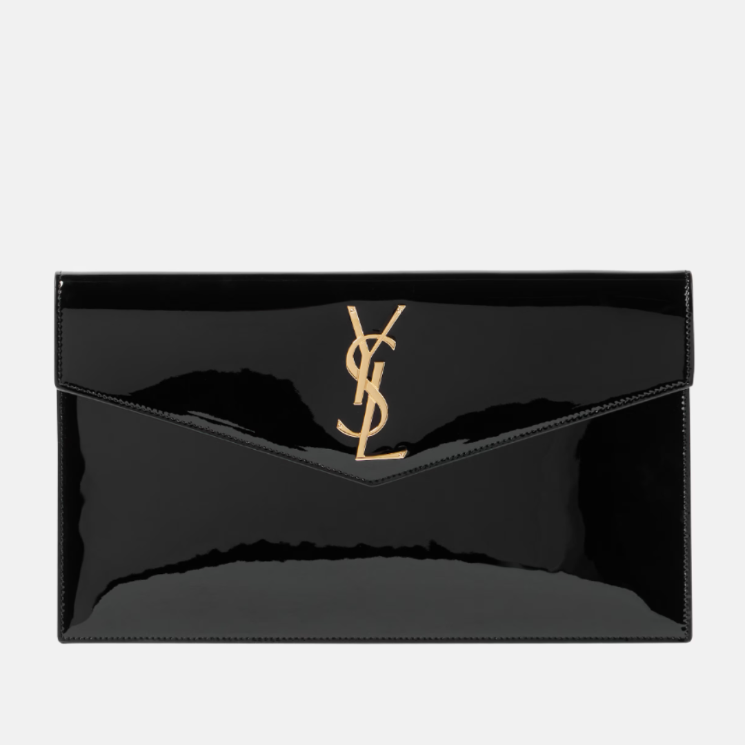Saint Laurent Uptown Clutch - Black