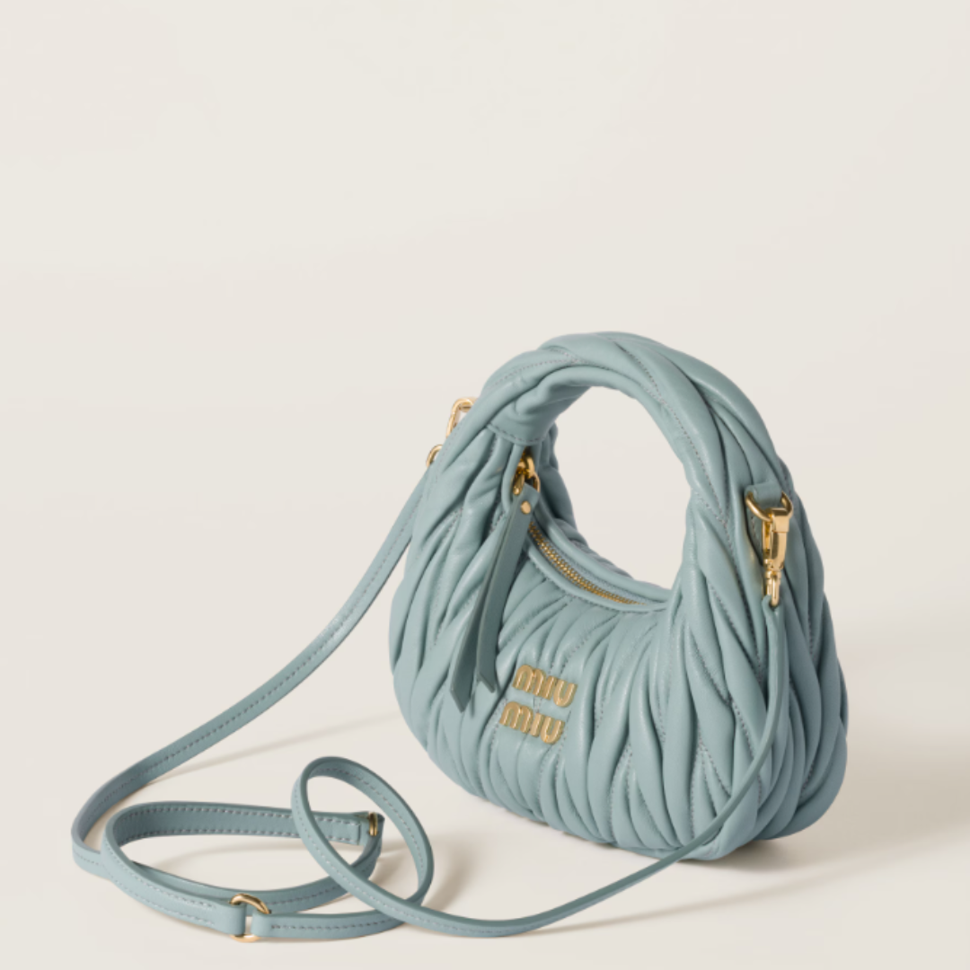 MIU MIU Wander Mini Bag - Powder Blue