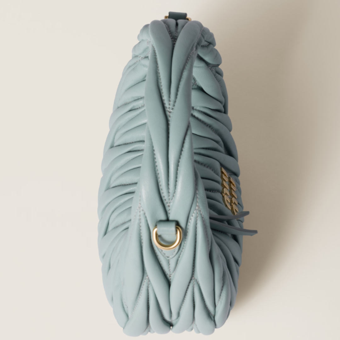 MIU MIU Wander Mini Bag - Powder Blue