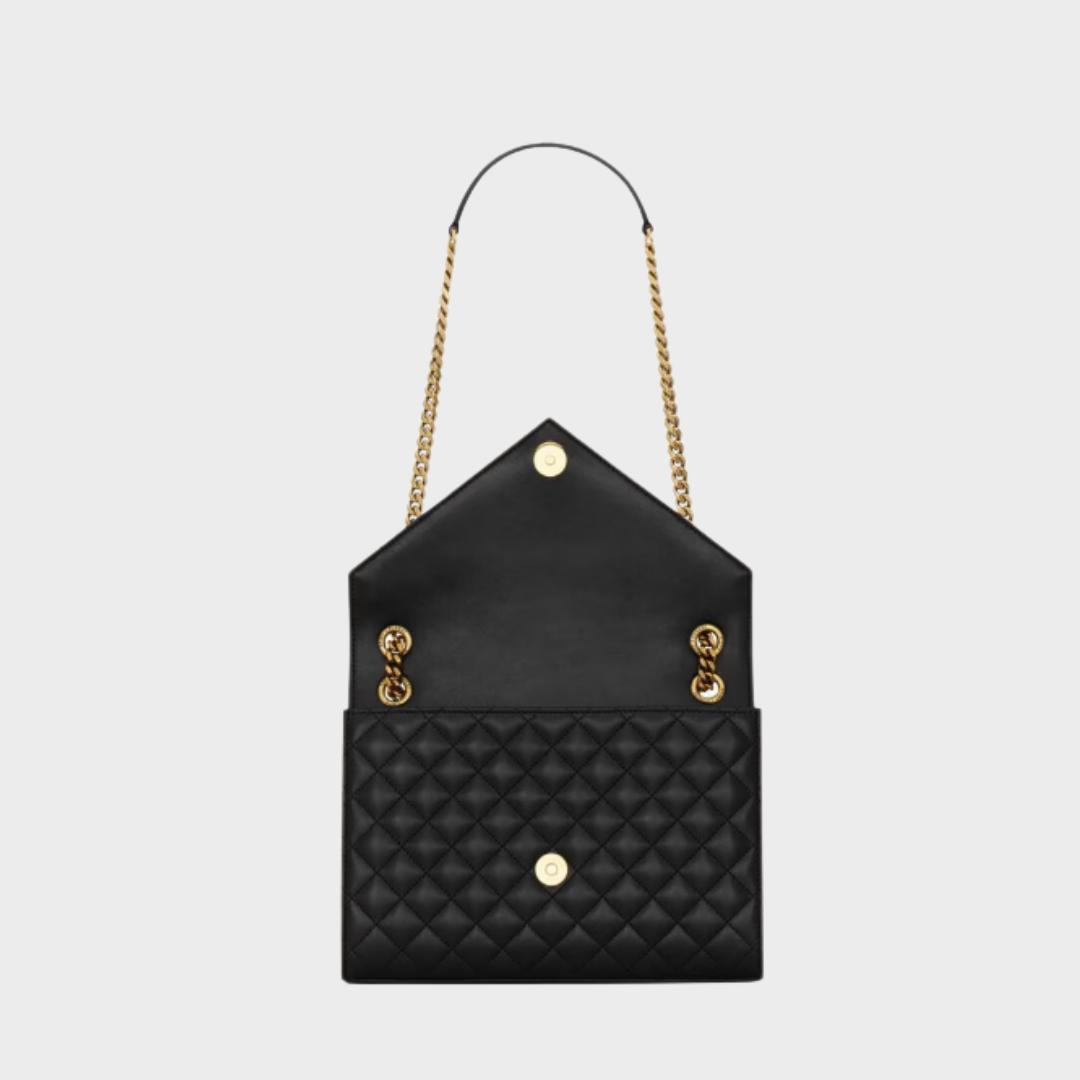 Saint Laurent Medium Envelope Bag - Negru