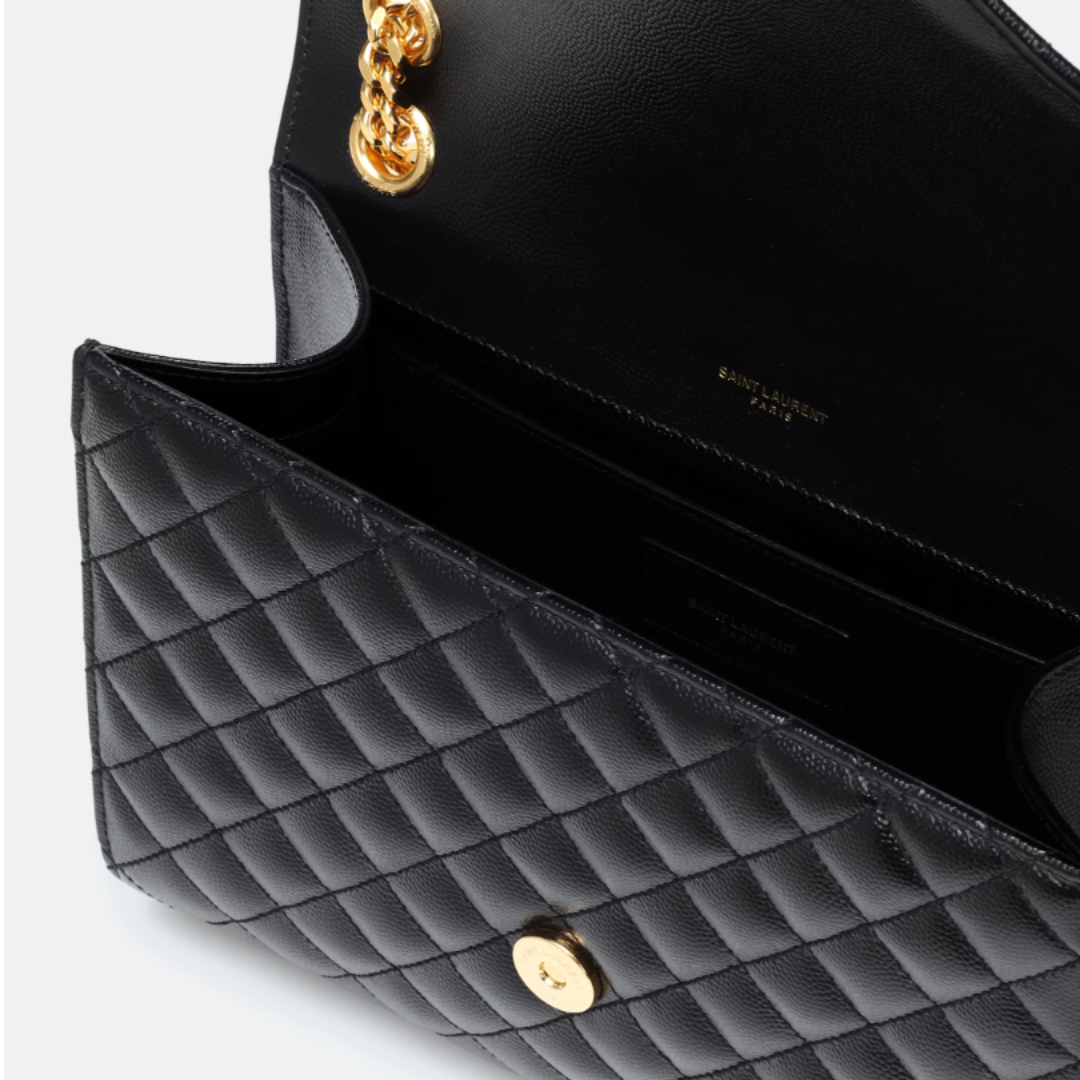 Saint Laurent Medium Envelope Bag - Negru