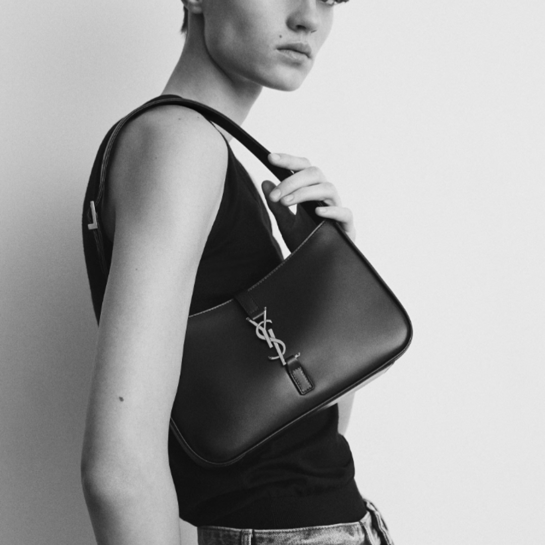 Saint Lauren LE 5 A 7 Bag - Black