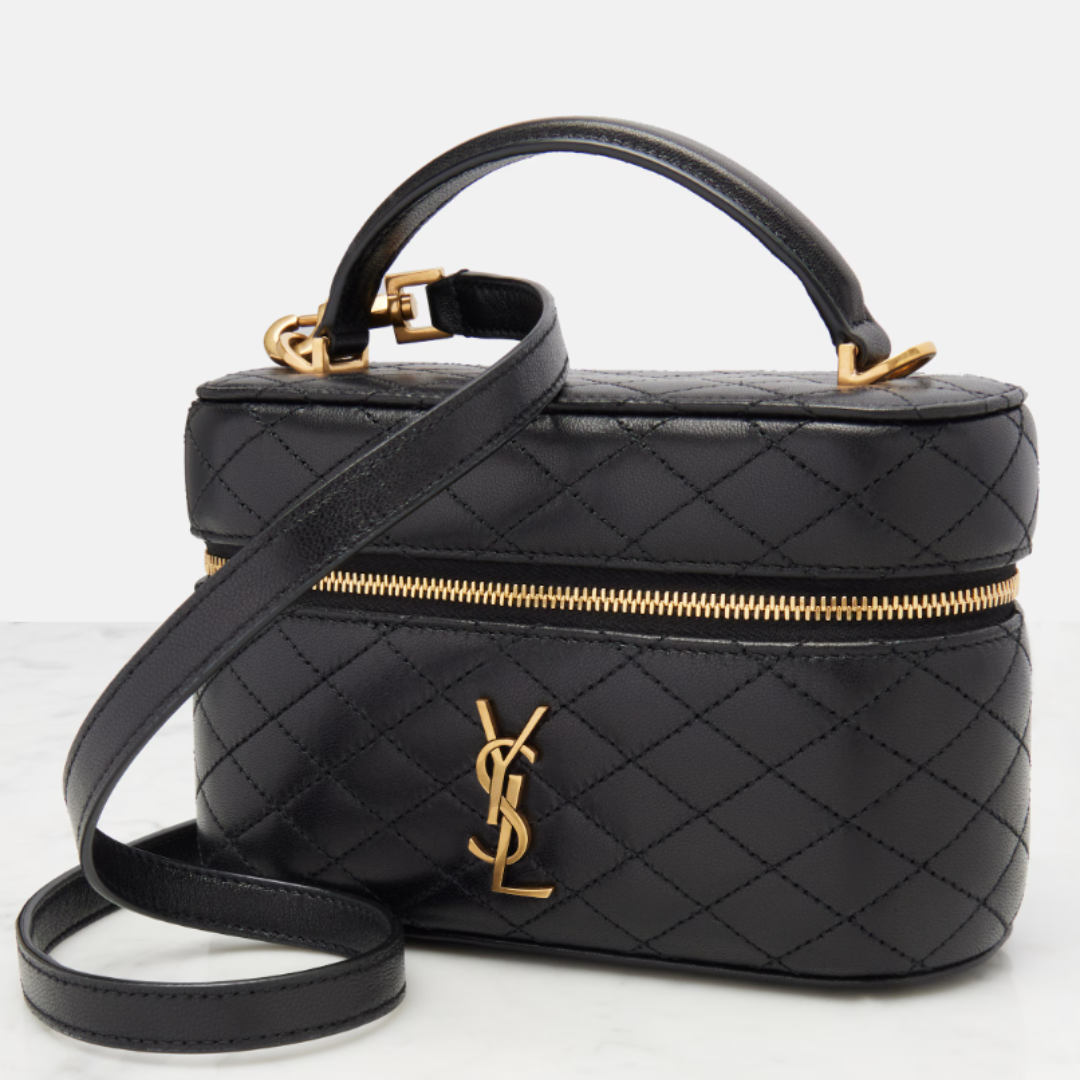 Saint Laurent Gaby Vanity Bag - Black
