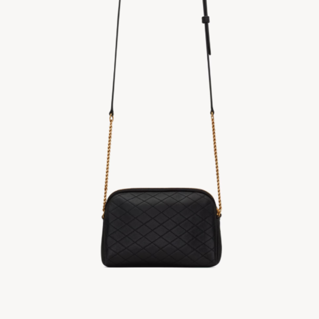 Saint Laurent Gaby Zippered Pouch - Black