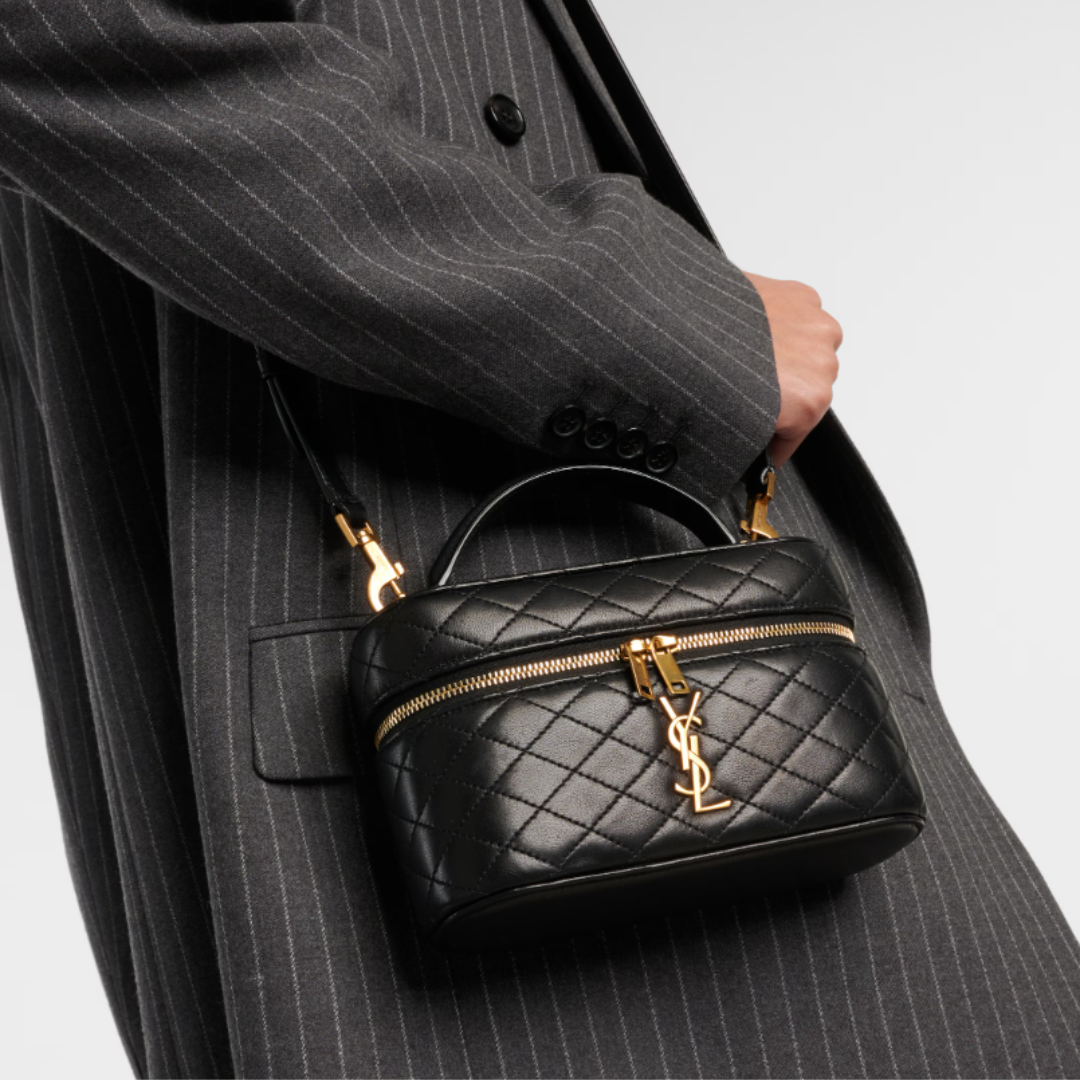 Saint Laurent Gaby Vanity Bag - Negru