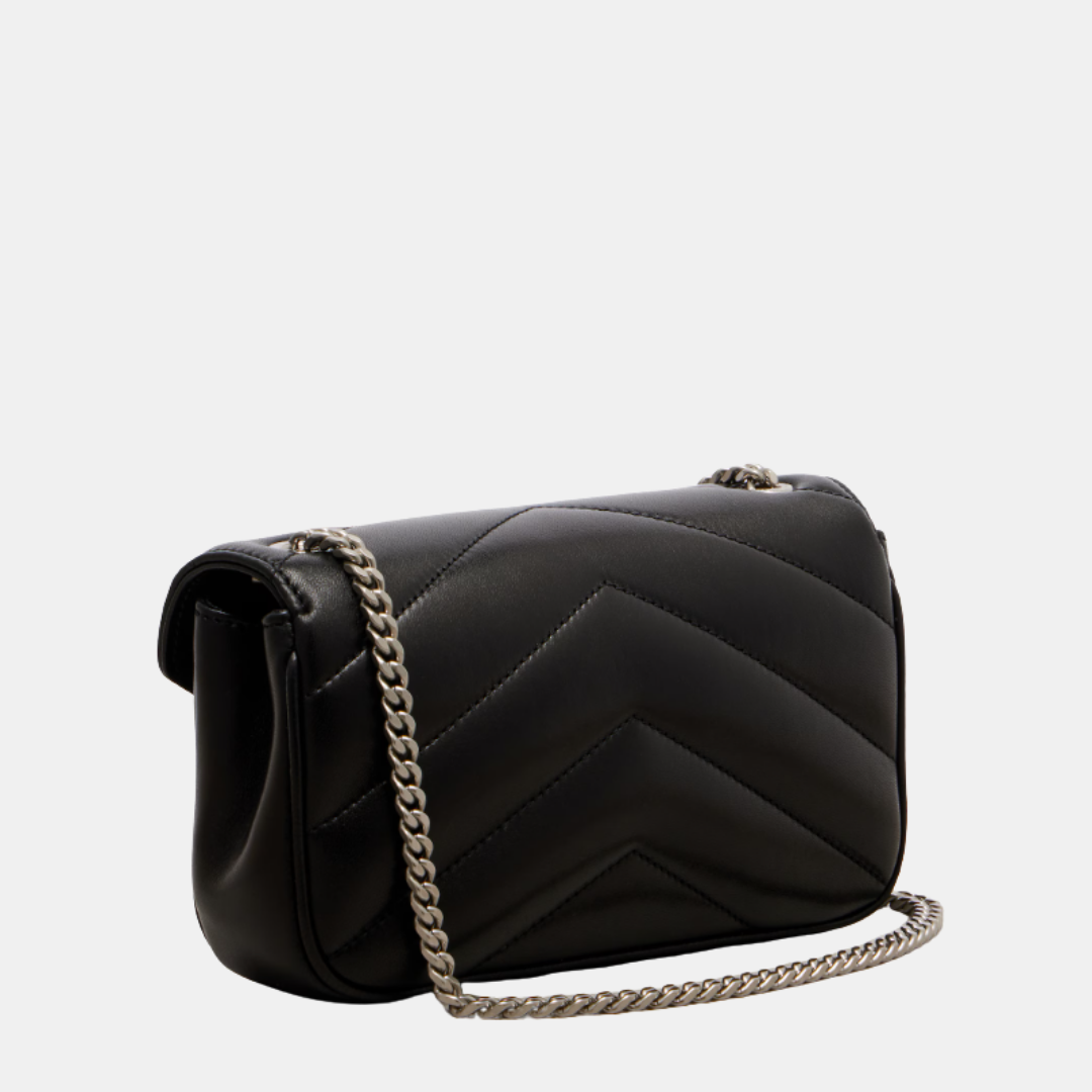 SAINT LAURENT Loulou Mini leather shoulder bag