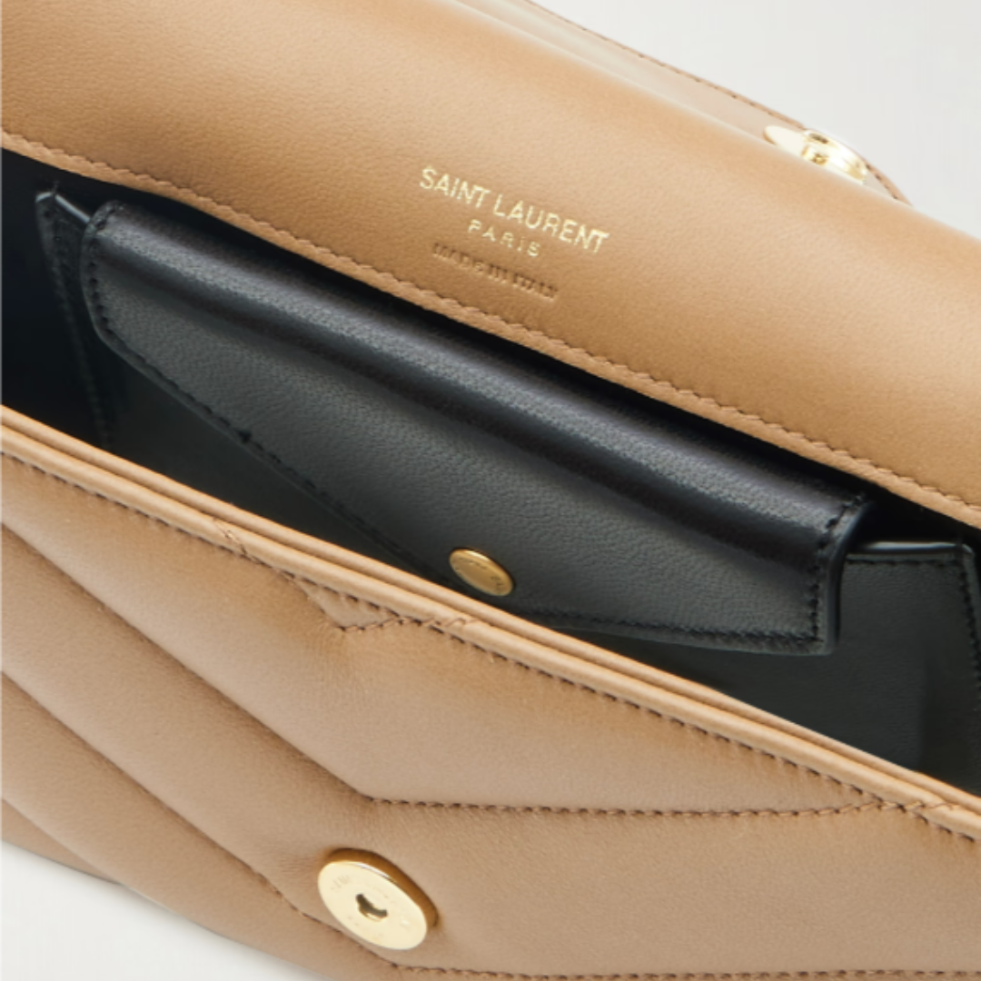 Saint Laurent Loulou Mini Bag - Maro