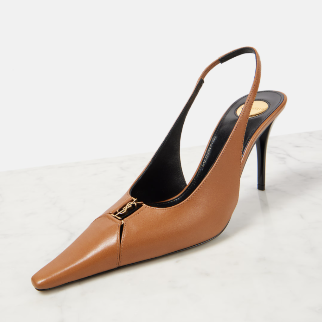 YSL Babylone Slingback Pumps - Maro