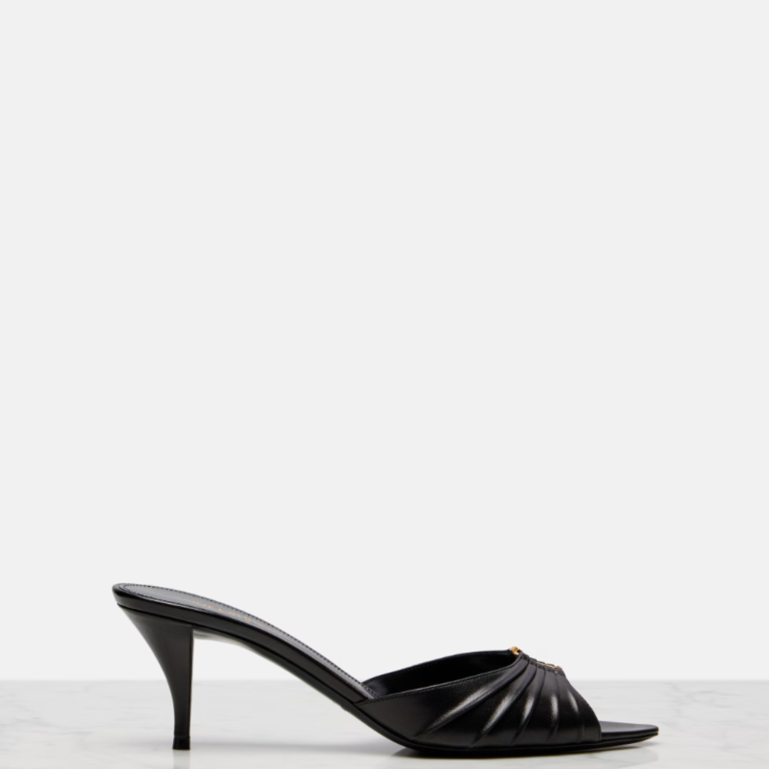 Saint Laurent Babylone Mules 60 - Black