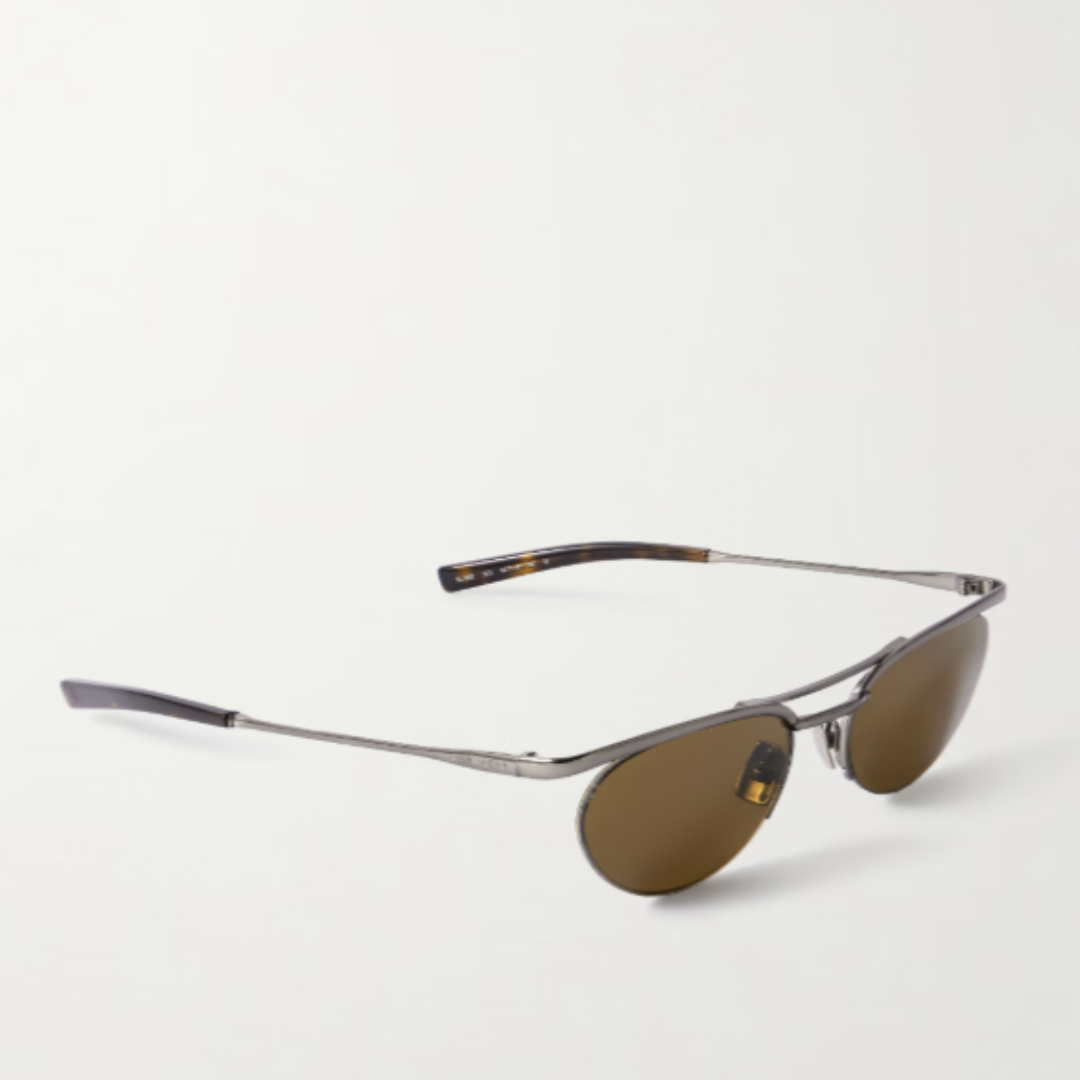 Saint Laurent Sunglasses - Silver brown