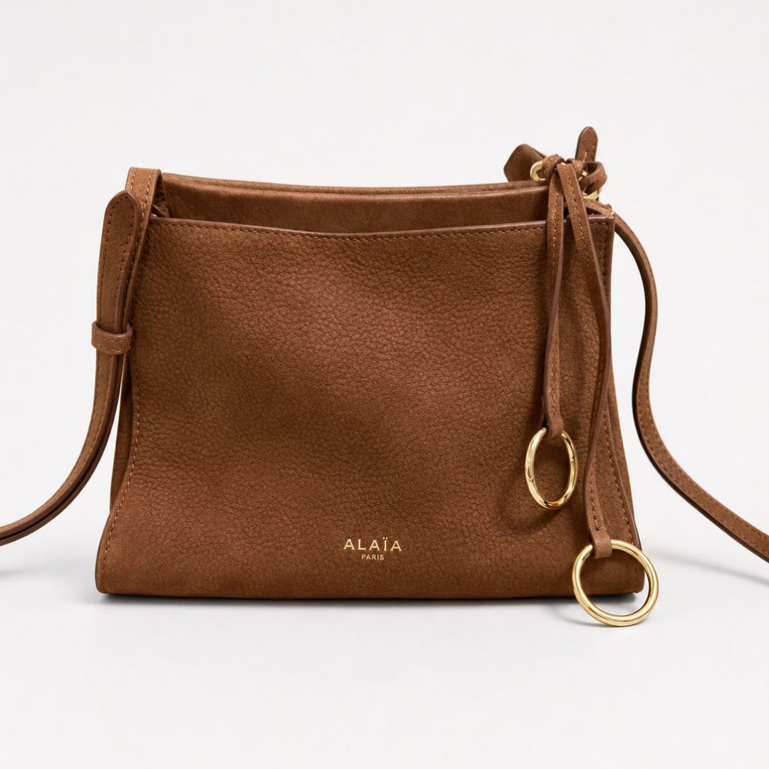 Alaia Le Click Small Bag - Brown