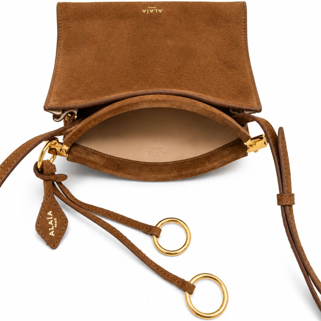 Alaia Le Click Small Bag - Brown
