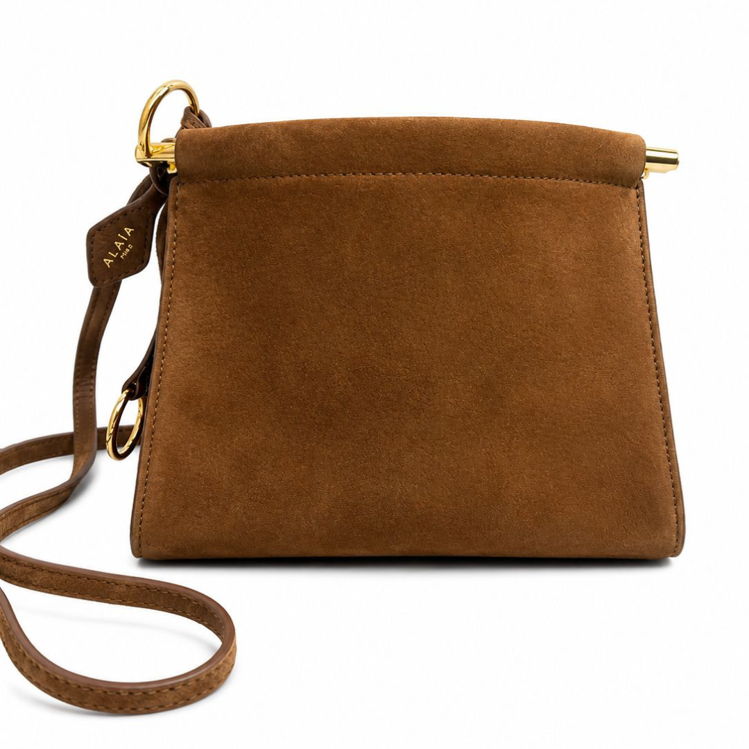 Alaia Le Click Small Bag - Brown