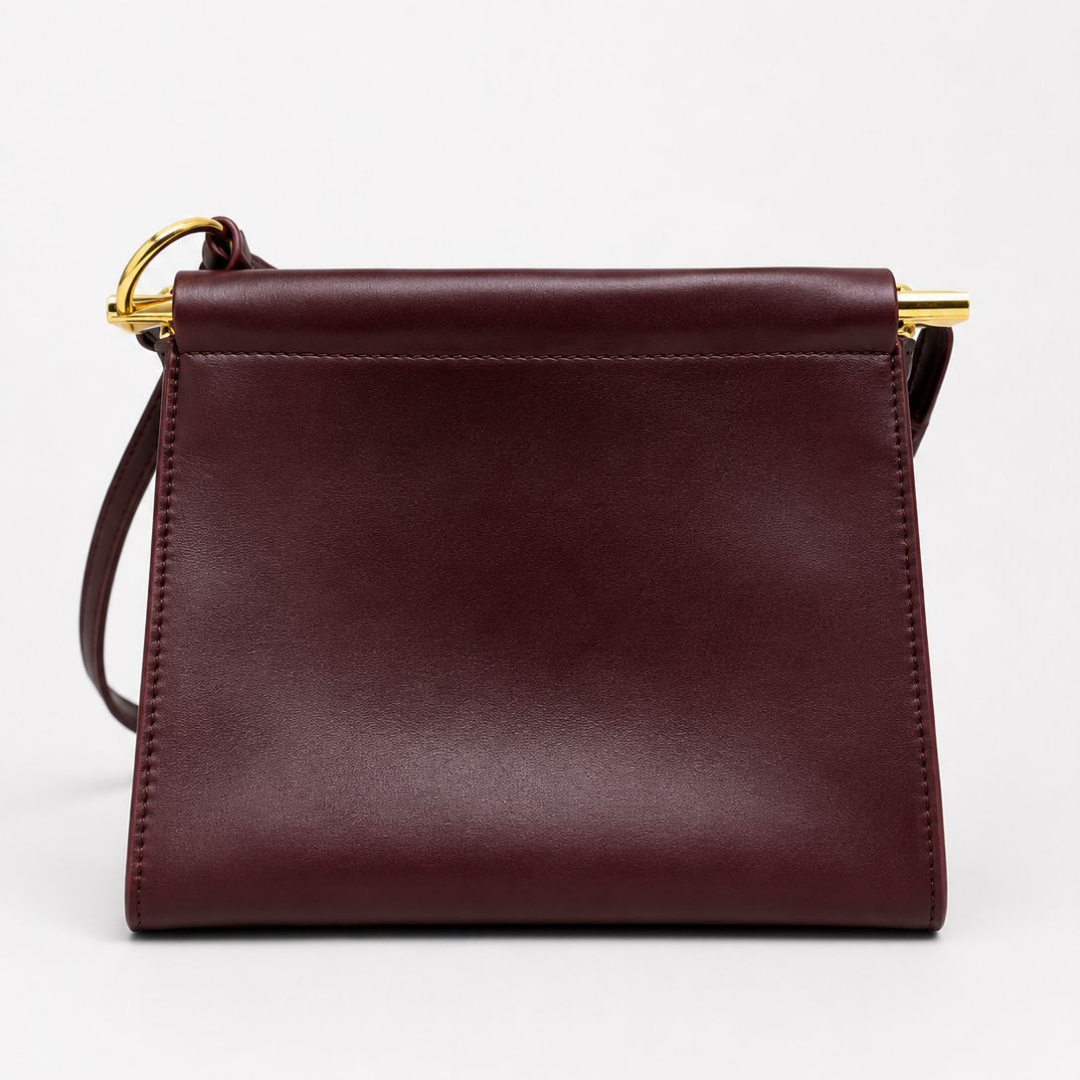 Alaia Le Click Small Bag - Burgundy