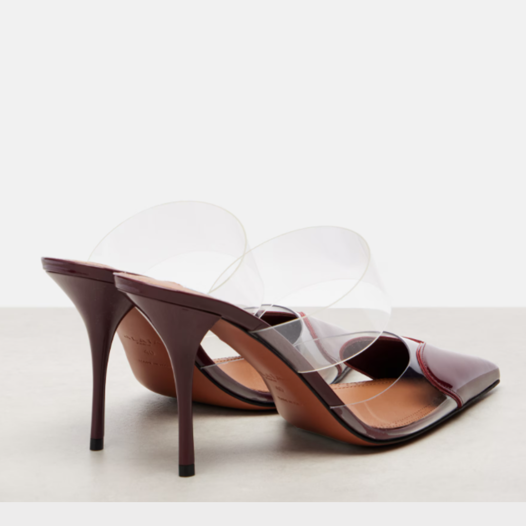 Alaia Le Coeur Mules