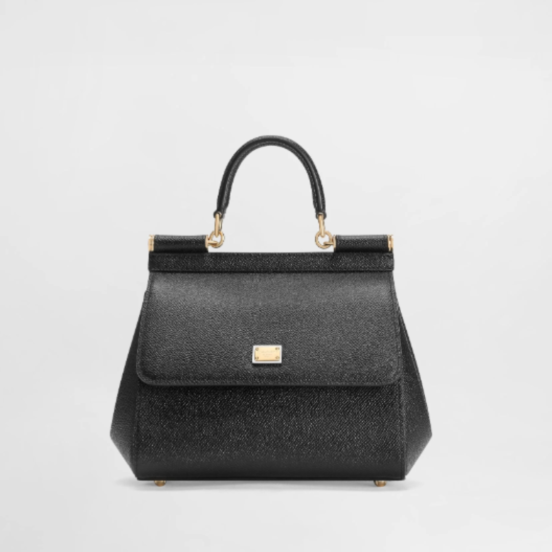 Dolce Gabbana Sicily Small Bag - Negru