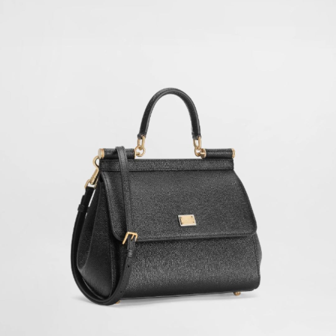Dolce Gabbana Sicily Small Bag - Black