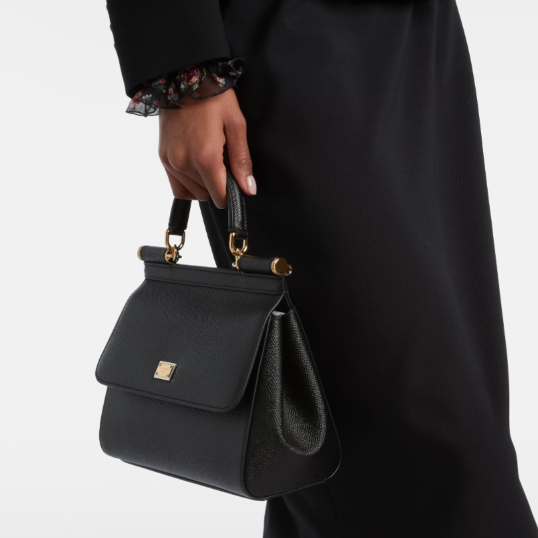 Dolce Gabbana Sicily Small Bag - Black