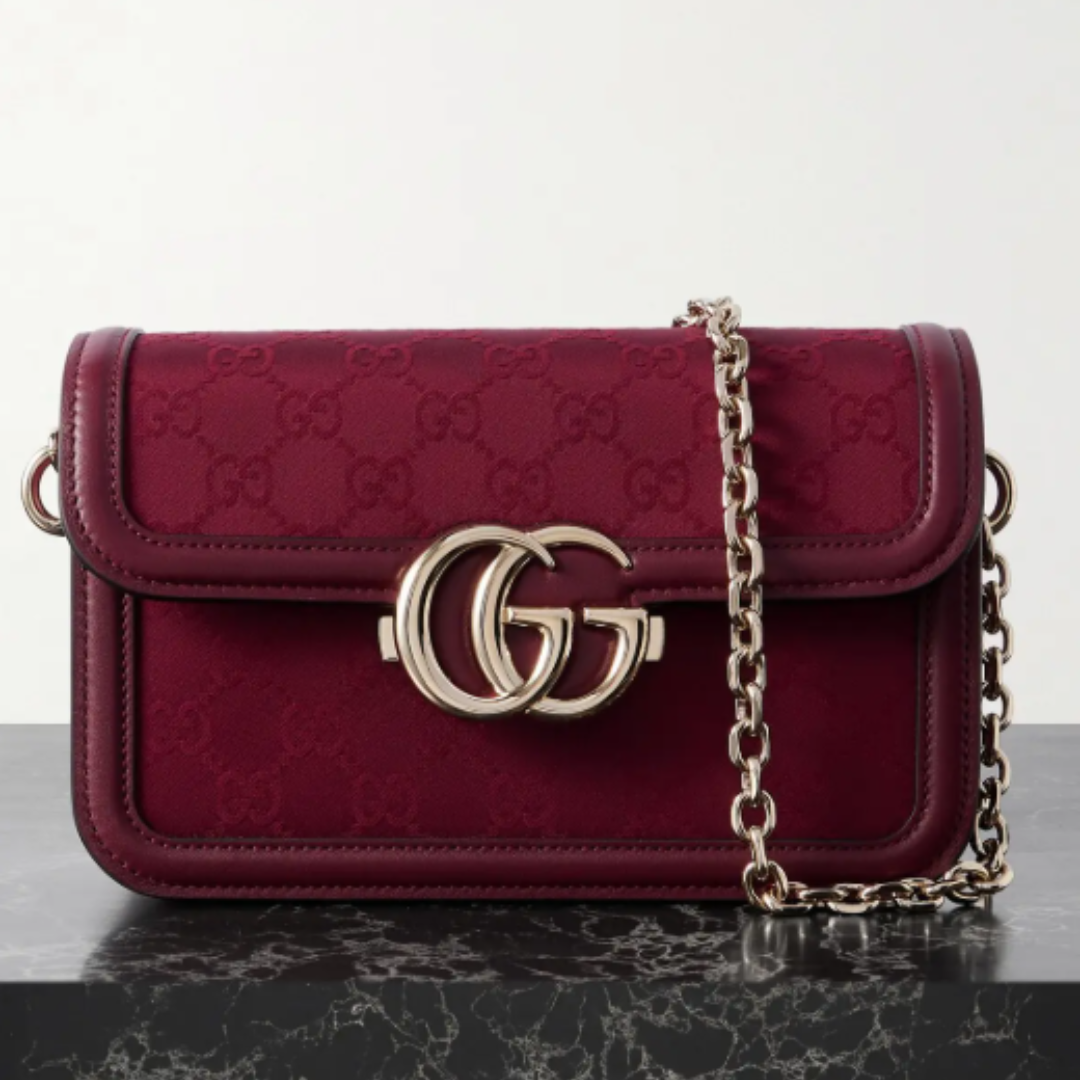 Gucci Go Small Bag - Burgundy